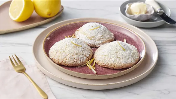 Serowe ciasteczka cytrynowe