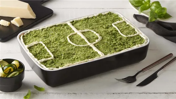 Lekkie lasagne cukiniowe z serkiem wiejskim