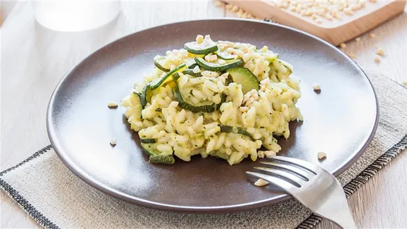 Risotto z cukinią