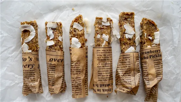 Wegańskie batony z suszonymi morelami