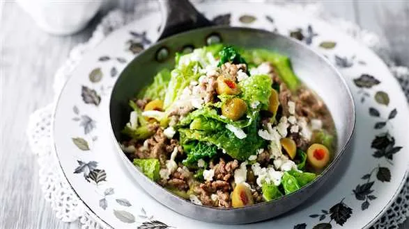 Szybka kapusta po grecku