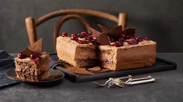 Ciasto kawowo-wiśniowe