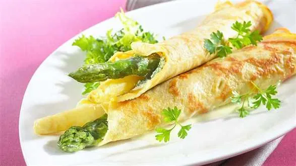 Naleśniki ze szparagami