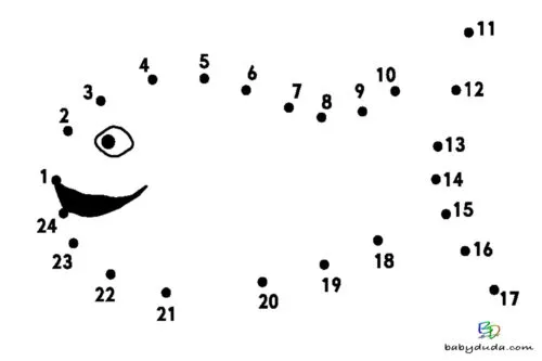 Kostenlose Malen nach Zahlen Vorlagen für Kinder: Sofort druckbar
