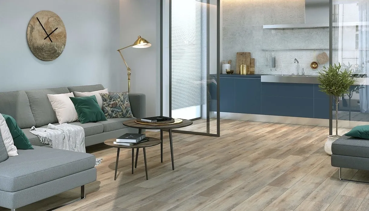 Podłoga do małej kuchni: Jak optycznie powiększyć i wybrać trwałość?