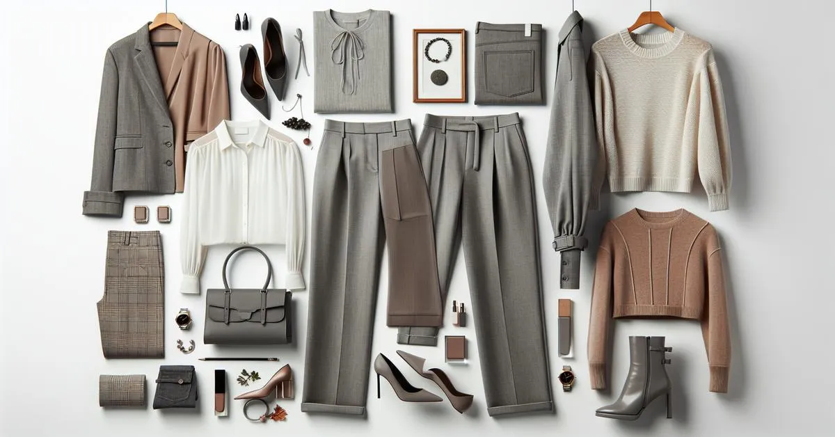 Co pasuje do szarych spodni damskich? Stylizacje na każdą okazję