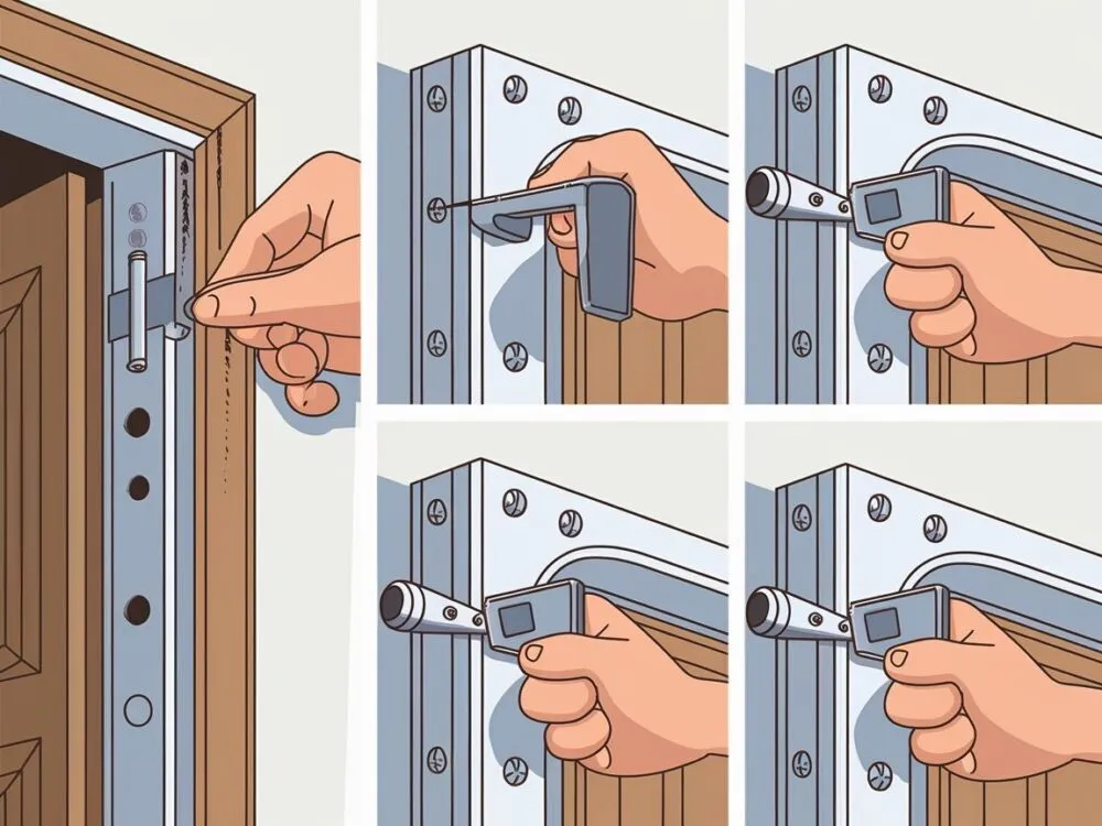Jak wybrać i zamontować zawiasy do ościeżnicy stalowej - Poradnik