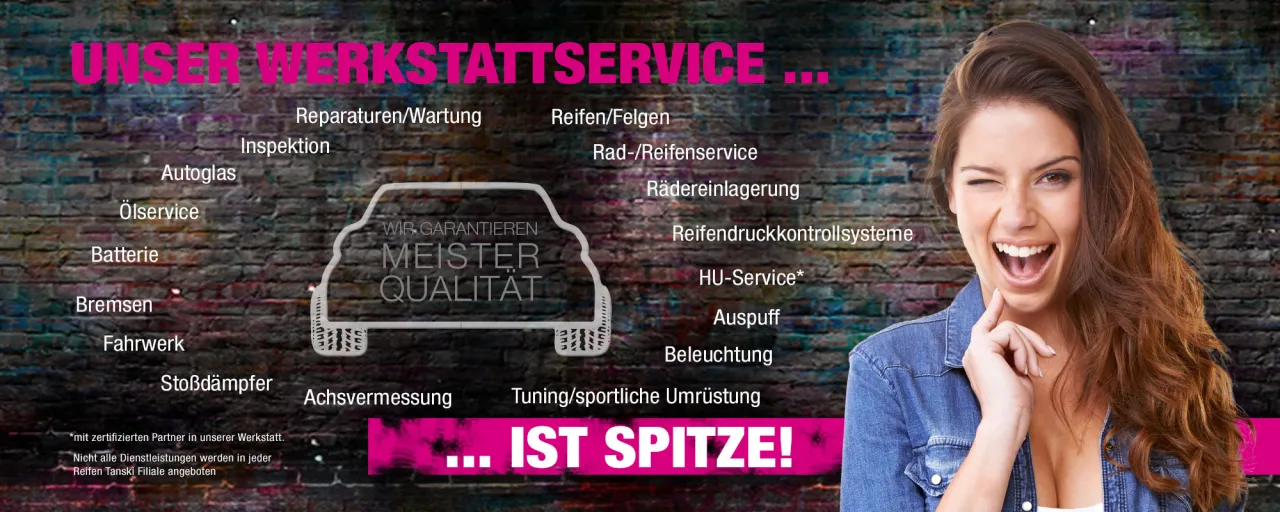 Reifen Tanski Herten: Ihr Meisterbetrieb für Reifen & Kfz-Service