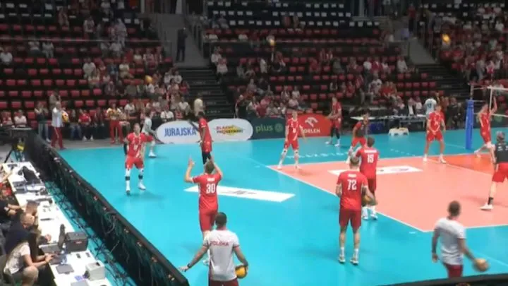 Polska kontra Iran: olimpijska rywalizacja w siatkówce - zmagania na arenie