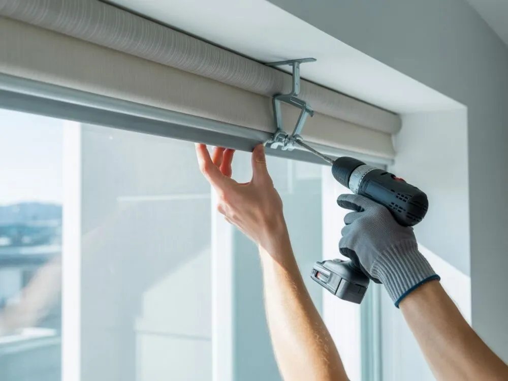 Jak zamontować roletę rzymską - uniknij najczęstszych błędów montażu Jak zamontować roletę rzymską - uniknij najczęstszych błędów montażu