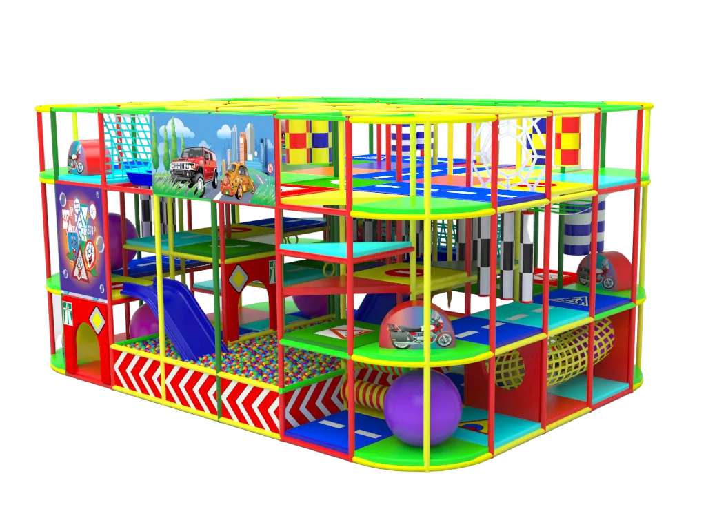 Bezpieczny małpi gaj zewnętrzny – idealne miejsce do zabawy dla dzieci