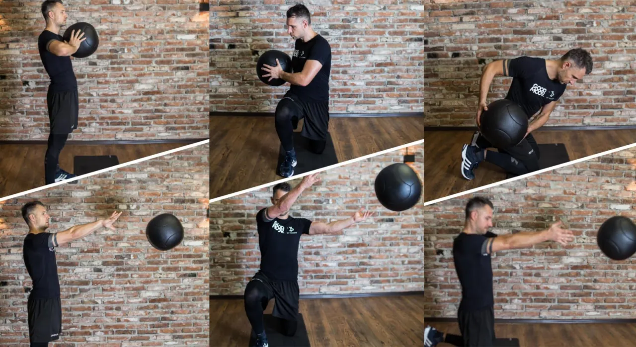 Ćwiczenia z piłką lekarską: Kompletny przewodnik po sile i dynamice