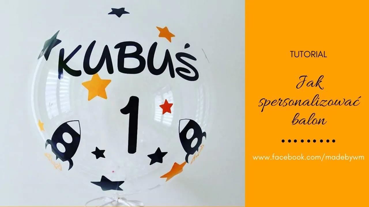 Jak zrobić napis na balonie? Poradnik DIY: marker, naklejki, farby