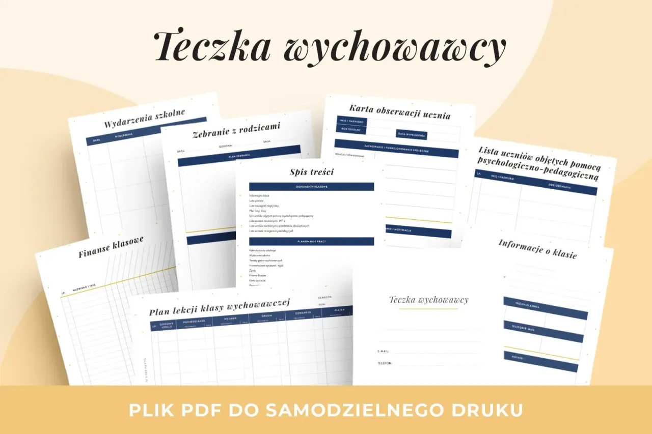 Co powinna zawierać teczka wychowawcy? Kluczowe dokumenty i porady