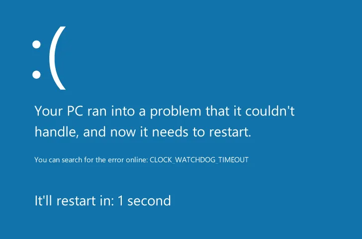 Rozwiązanie problemu zegara watchdog w systemie Windows 10