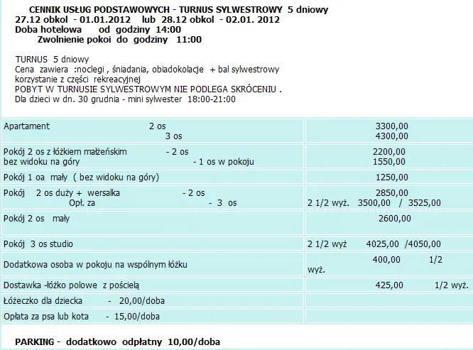 Cennik wyciągów w Bukowinie Tatrzańskiej – poznaj tajemnice cen i ofert