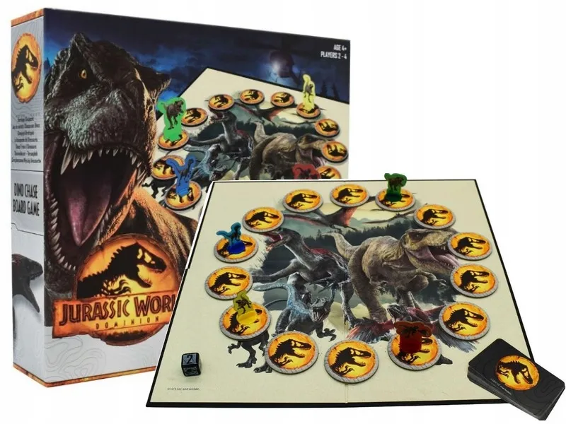 Najlepsze gry planszowe Jurassic World – odkryj dinozaury w zabawie