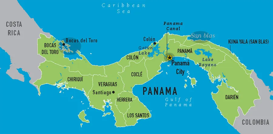 Gdzie leży Panama w jakim kraju? Odkryj jej fascynującą lokalizację
