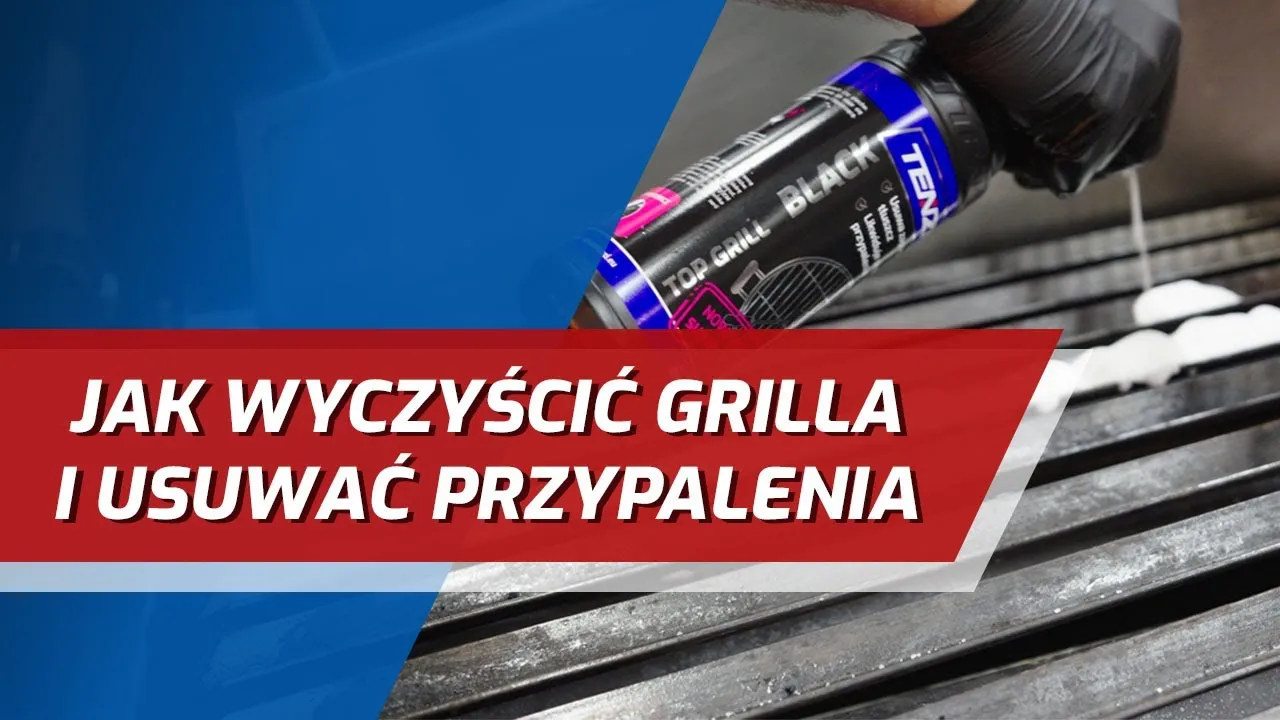 Skuteczne czyszczenie z TENZI Top Grill - pozbądź się trudnych zabrudzeń