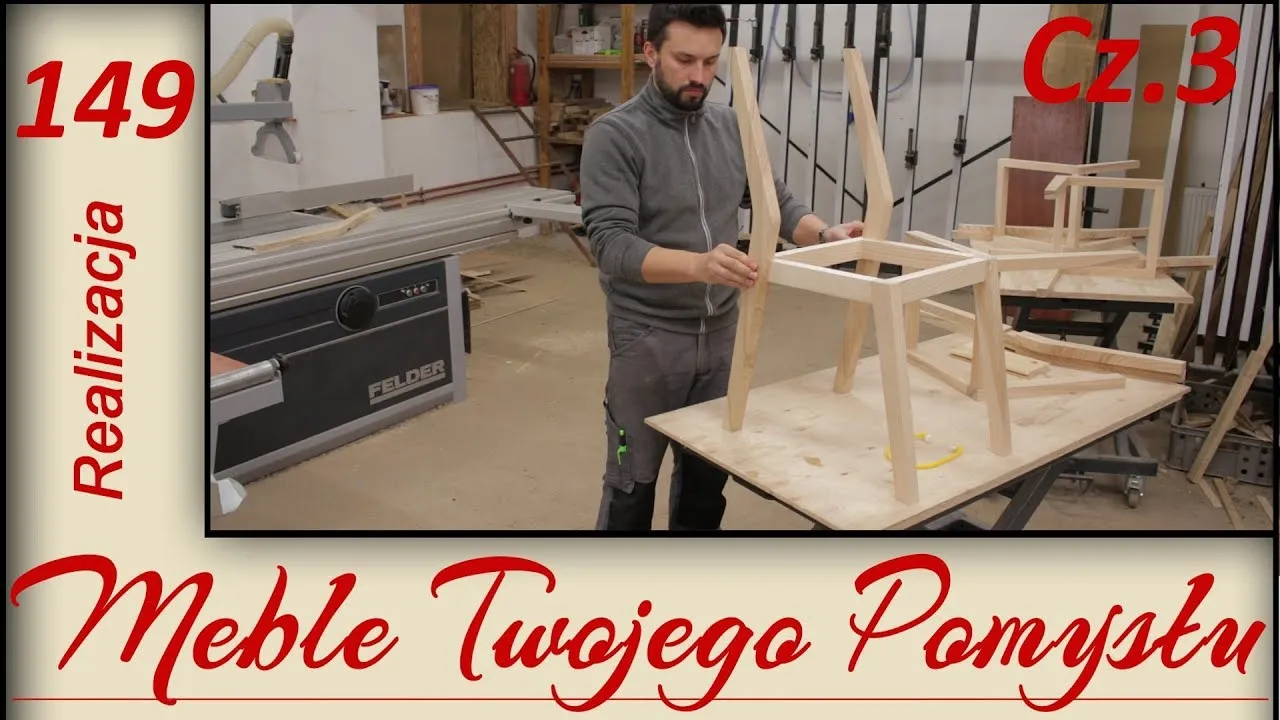 Jak zrobić krzesło z drewna - krok po kroku bez zbędnych błędów