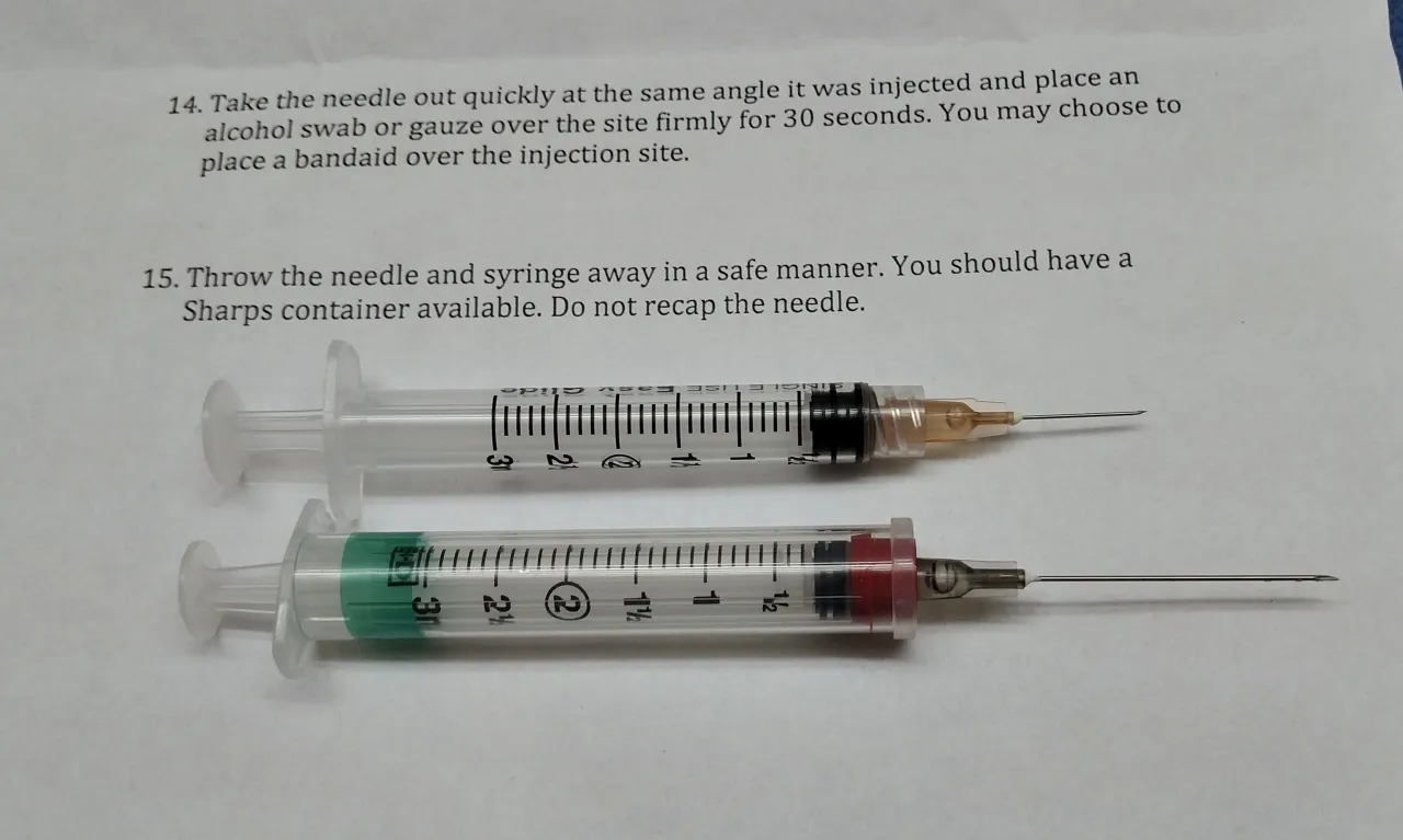 Jaka igła do zastrzyku domięśniowego? Wybierz właściwy rozmiar