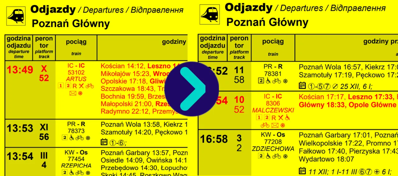 Aktualny rozkład jazdy na koleo.pl – uniknij opóźnień i stresu