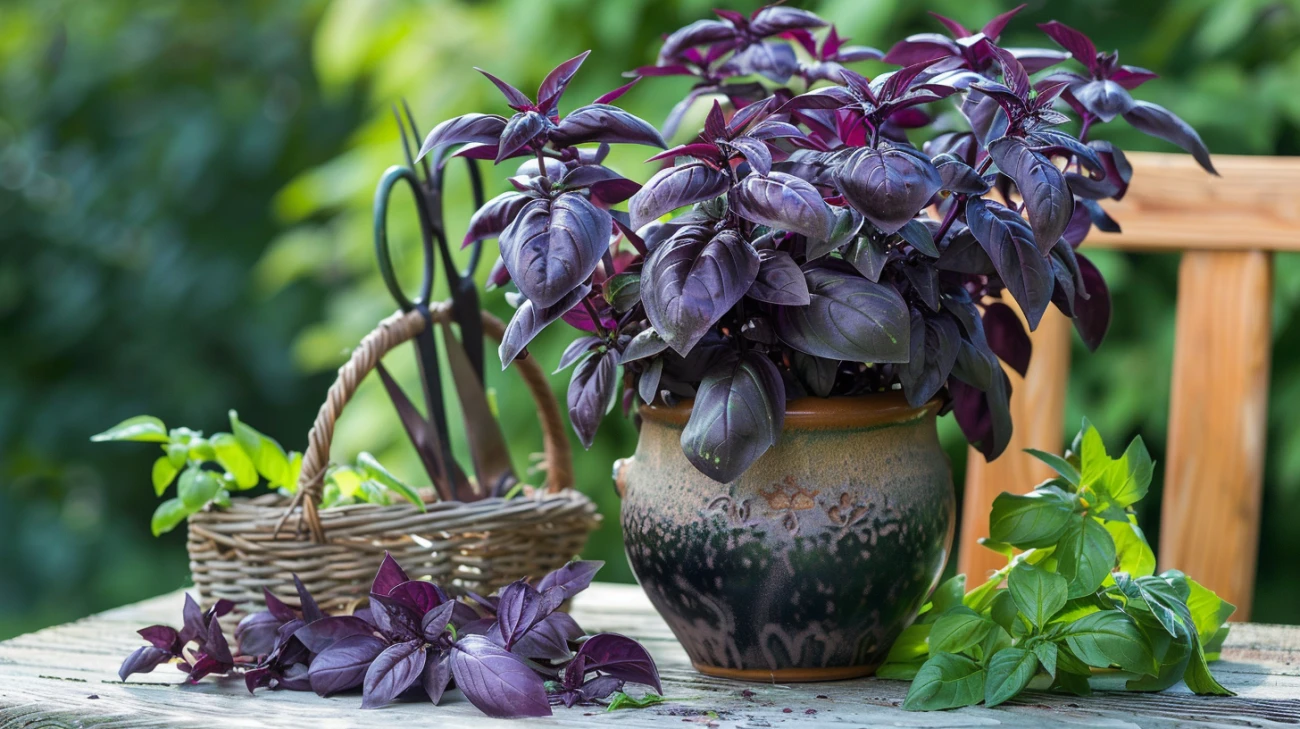 Bazylia fioletowa: Doskonała ozdoba dla Twojego ogrodu