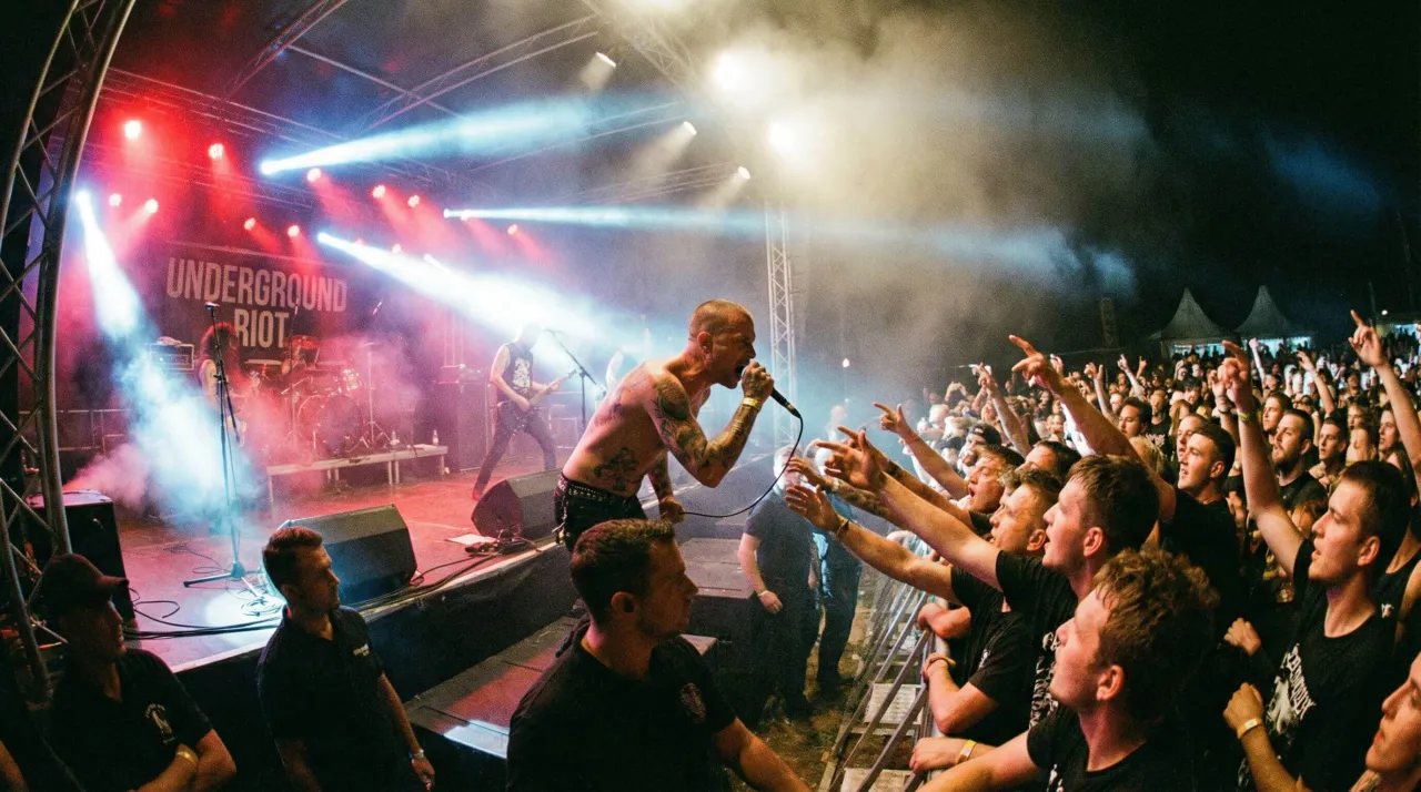 Krew, pot i decybele. Ewolucja scenicznego szaleństwa w punk rocku