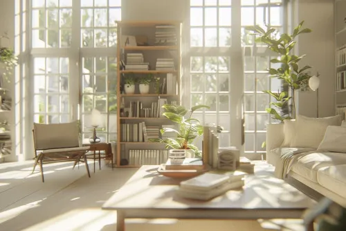 Pokój z dwoma oknami: Jak zaaranżować, by olśnił światłem?