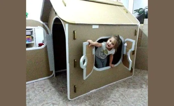 Kreatywne pomysły na to, co można zrobić z kartonu dla dzieci