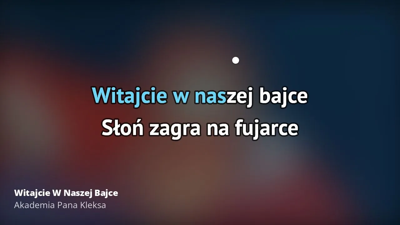 Wykonawcy piosenki Witajcie w naszej bajce - prawda o oryginalnej wersji