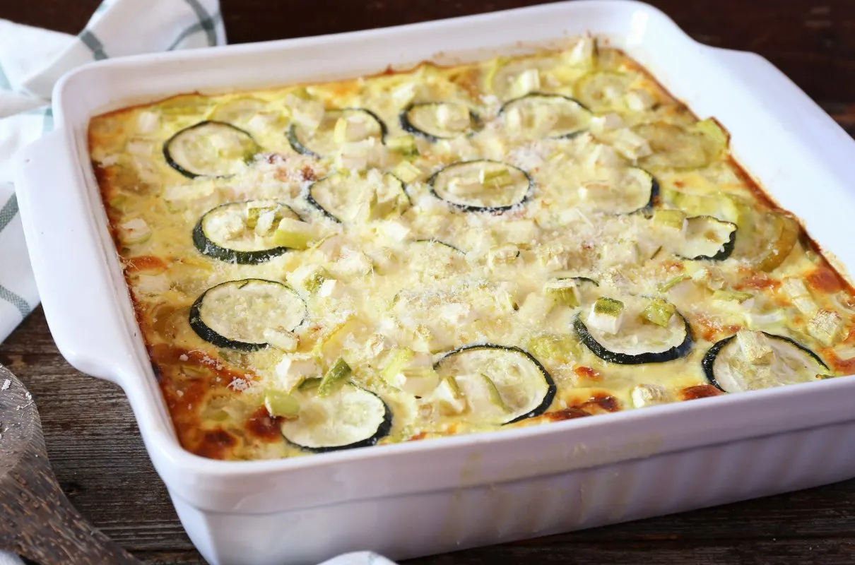 Prosta keto zapiekanka z cukinii, która zachwyci smakiem i zdrowiem