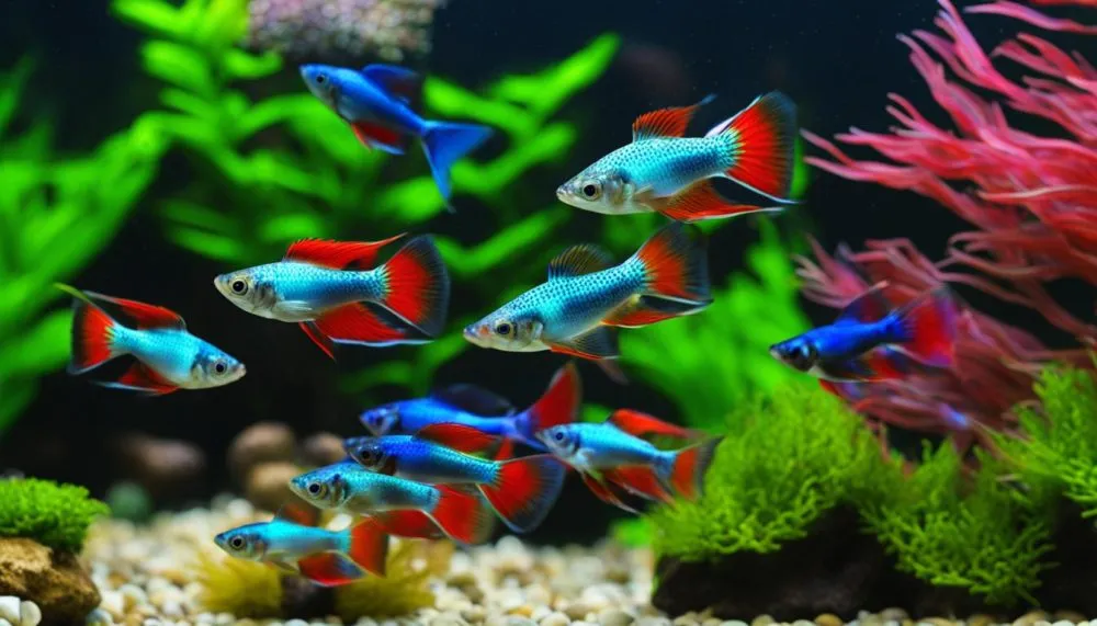 Jakie rybki z gupikami i neonkami? Sprawdź, co wybrać do akwarium
