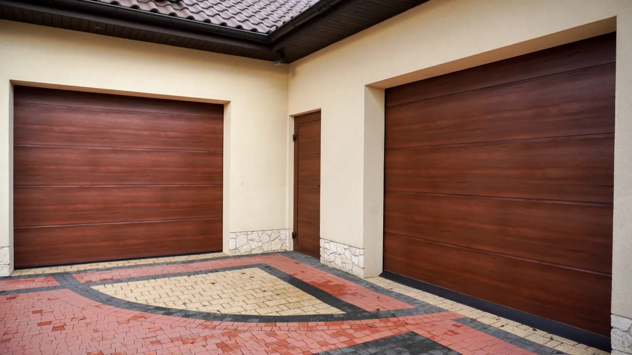 Okleina do Bramy Garażowej - Doskonałe Oklejanie Paneli Bram Garażowych