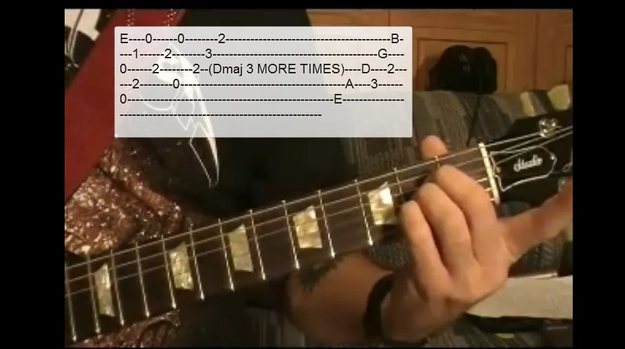 Chwyty na gitarę akustyczną do Metallica One - naucz się grać łatwo