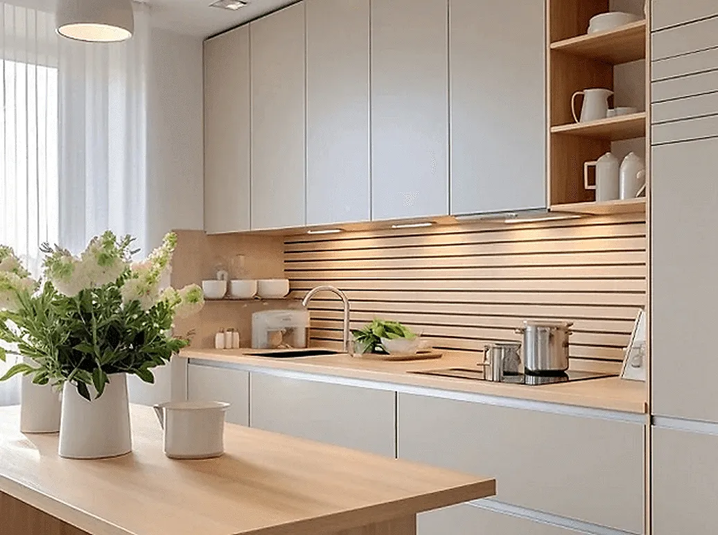 Co na ścianę w kuchni nad blatem – praktyczne i stylowe rozwiązania