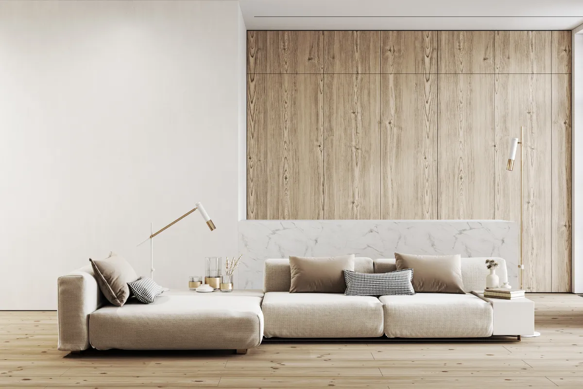 Praktyczne sposoby na zabudowę ściany w salonie, które zachwycają