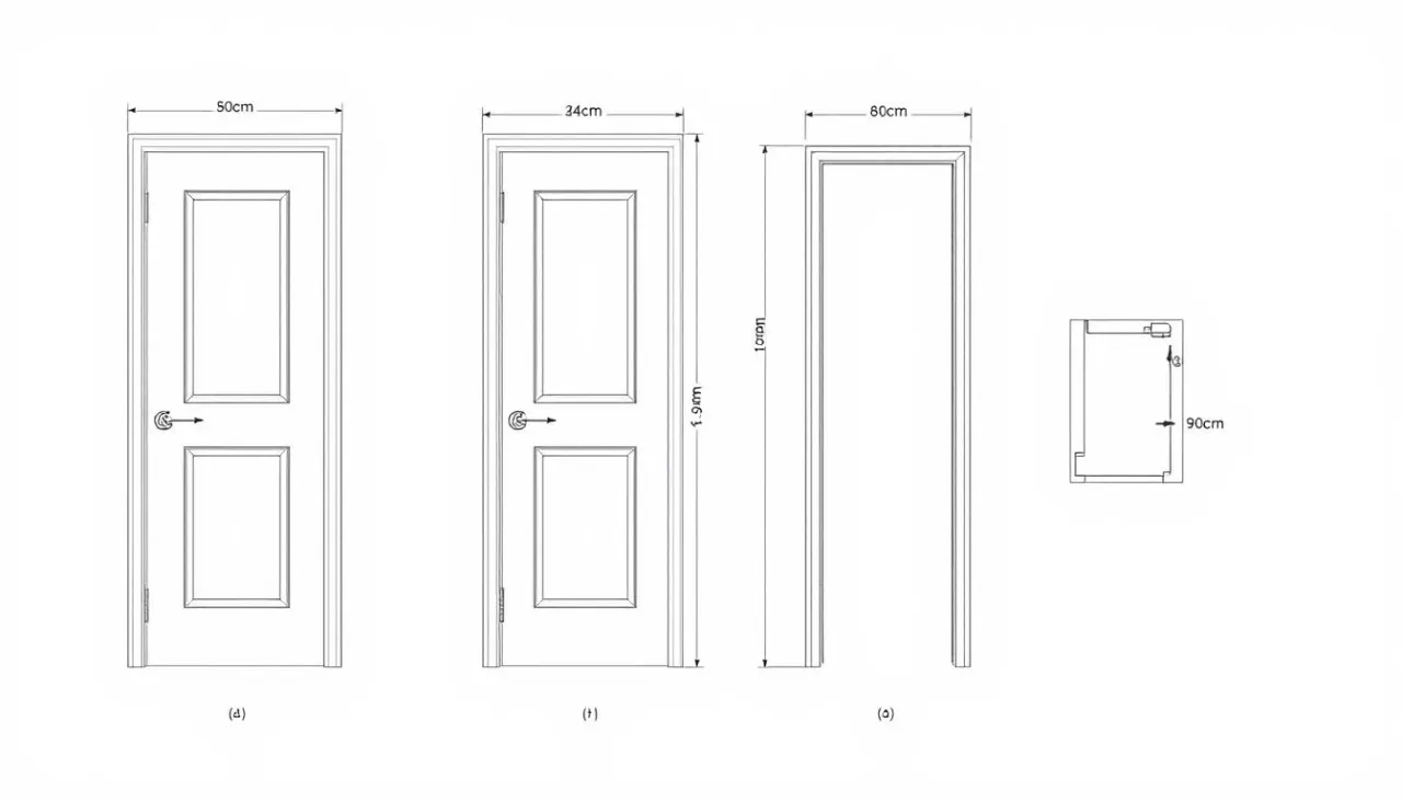 Prawidłowy wymiar otworu pod drzwi: Poradnik i błędy