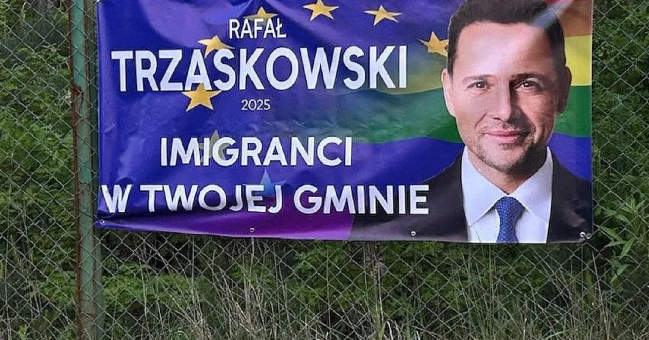 Kontrowersyjny plakat Trzaskowskiego i co łyso – reakcje i znaczenie