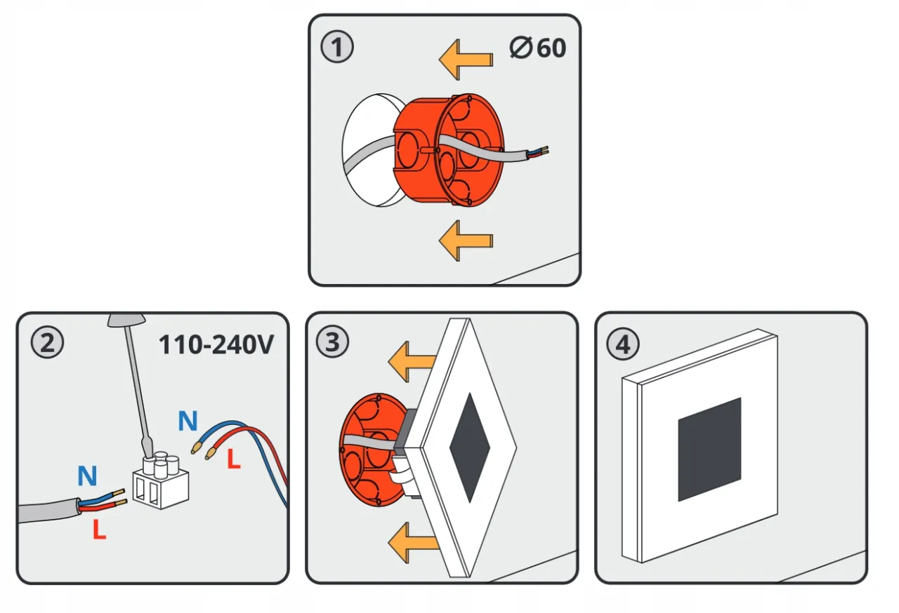 Oświetlenie schodowe: Schematy, montaż DIY i porady ekspertki
