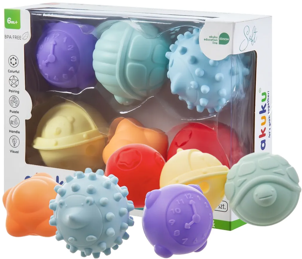 Piłki sensoryczne Akuku: jak wspierają rozwój dzieci z autyzmem