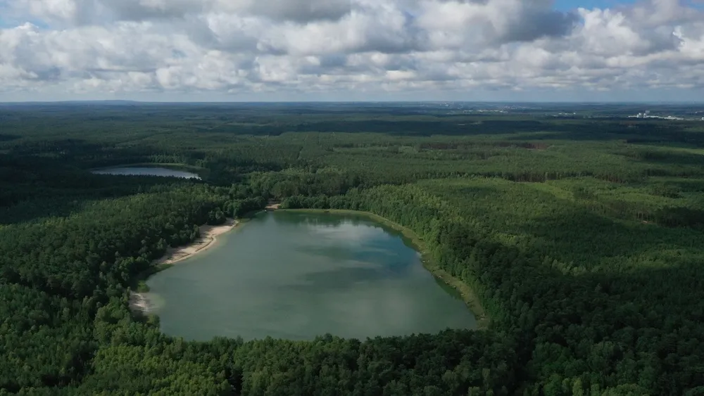 Jezioro Płotki Piła - Najpiękniejsze Jeziorko w Piłe
