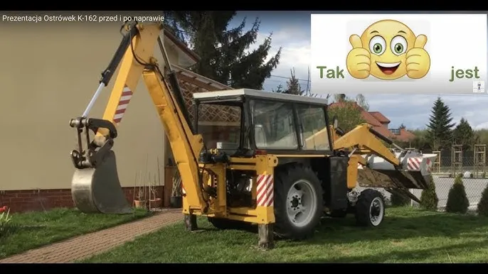 Odkryj sekrety koparko ładowarki ostrówek kto 162 i jej modyfikacji
