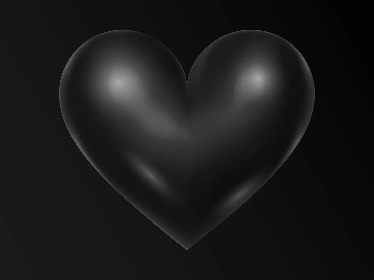 Co oznacza czarne serce na Messengerze? Zrozum jego emocjonalne znaczenie