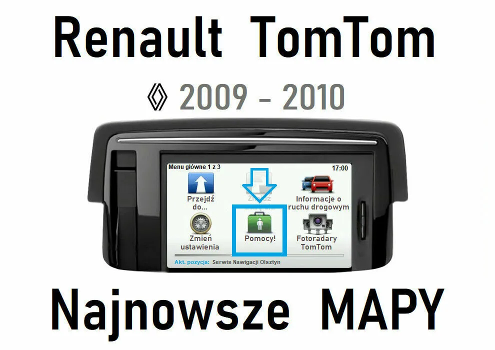 Jak zaktualizować mapę TomTom w Renault i uniknąć problemów z nawigacją