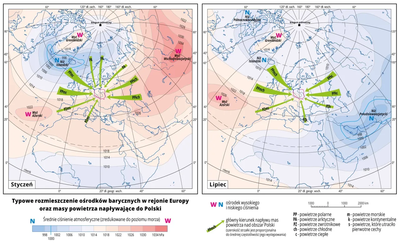 Co kształtuje klimat w Polsce? Zaskakujące czynniki wpływające na pogodę