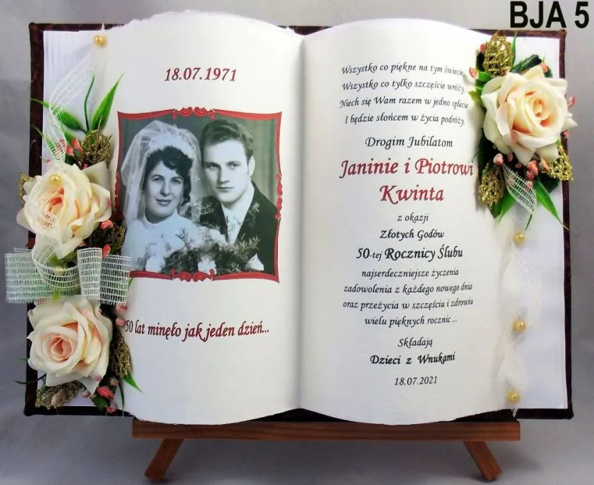 Co na 50 rocznicę ślubu? Pomysły na prezenty, życzenia, przyjęcie