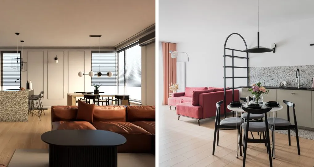 Jakie oświetlenie do salonu z kuchnią, by uniknąć chaosu i zyskać styl?