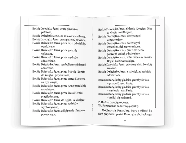 Litania do Dzieciątka Koletańskiego: znaczenie i struktura modlitwy.