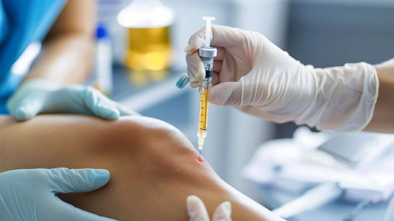 Zalecenia i skutki uboczne po zastrzykach z osocza w kolano